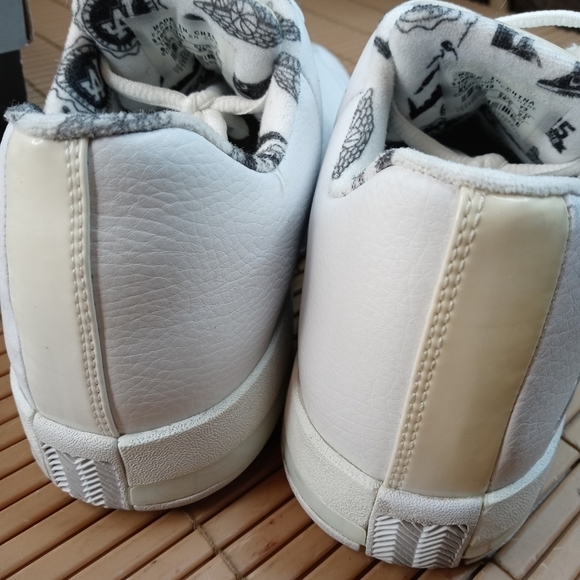 NIKE AIR JORDAN Team Elite II TE 2 White leather Basketball Shoes 310087-173 SIZ - Picture 7 of 12